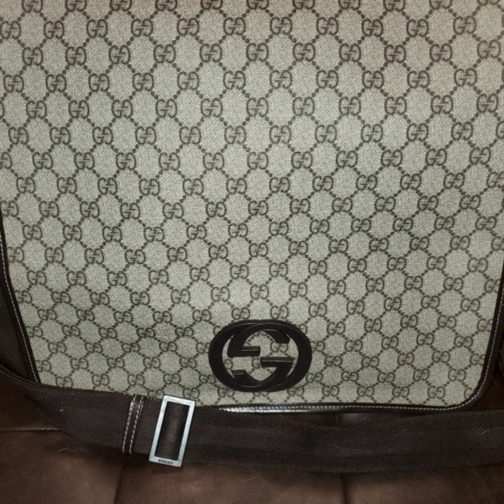 Authentic Gucci Large Messenger Bag - image 1
